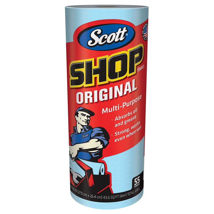 Scott Shop Towels - Single Roll, 55 Towels