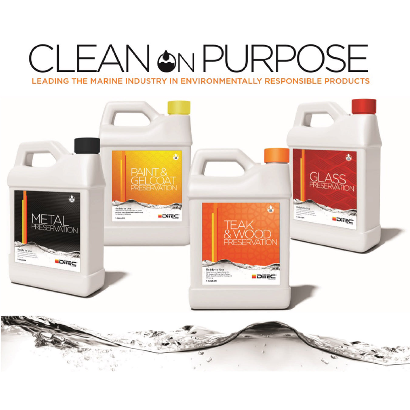 DITEC Marine products On Sint Maarten SMMarine Caribbean Cleaning products