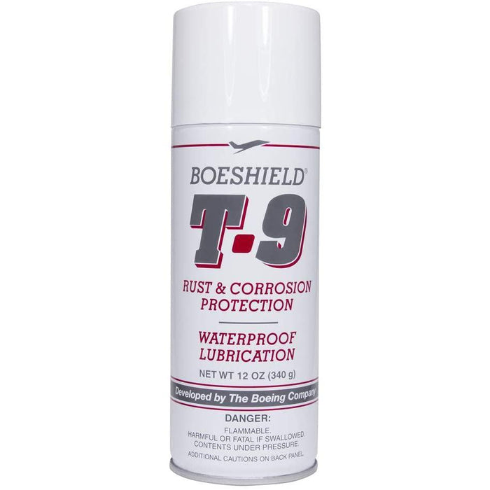 Boeshield T-9 Rust & Corrosion - Inhibitor and Waterproof Lubrication, 12 oz.