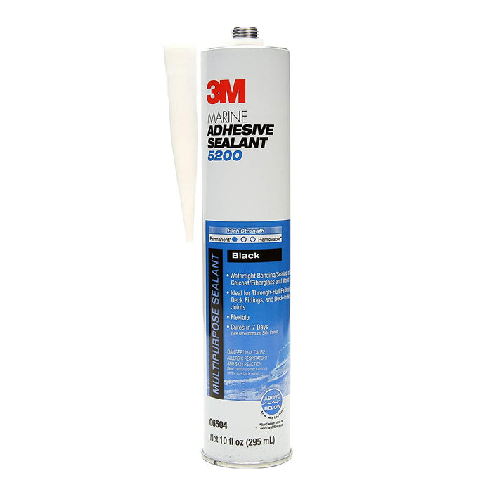 3M™  Marine Adhesive 5200 - Permanent Bonding and Sealing for Boat - White