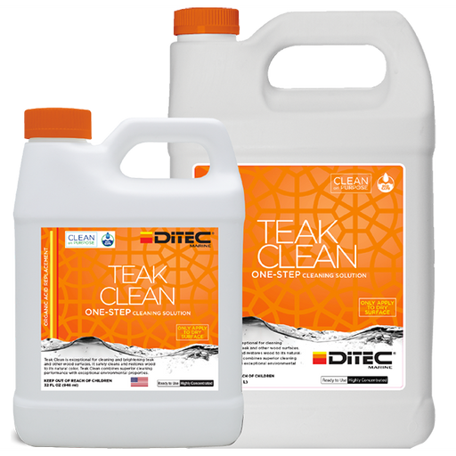 Ditec Hull & Bottom Cleaner - Organic Acid Replacement, Removes Rust, Scales, Barnacles and Stains, 1 Gallon