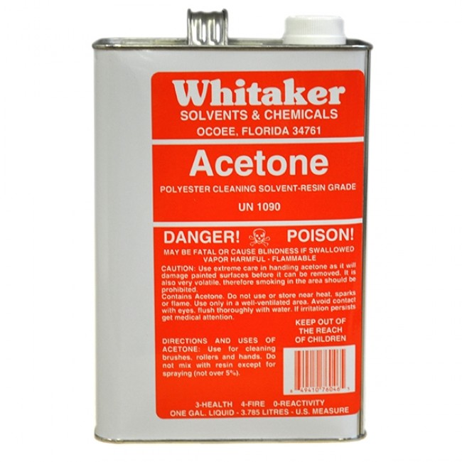 Whitaker Acetone (1 Gal)